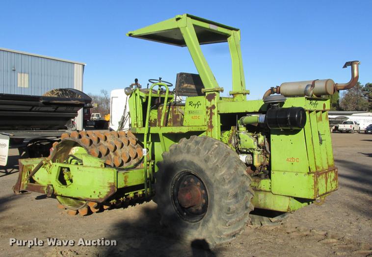 image for item K6223 1978 Raygo Rascal 420C single drum vibratory roller