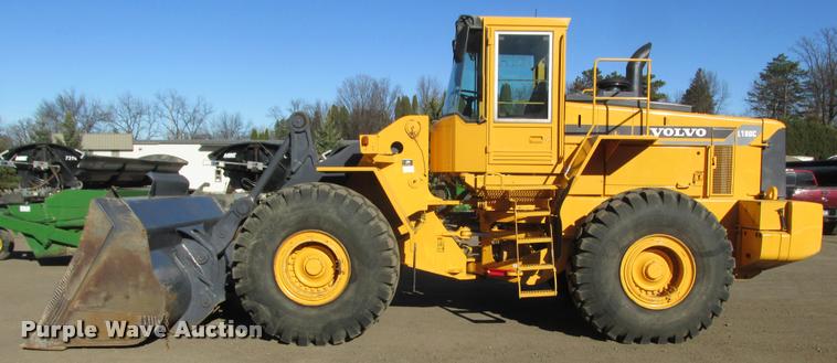 image for item K6224 1998 Volvo L180C wheel loader