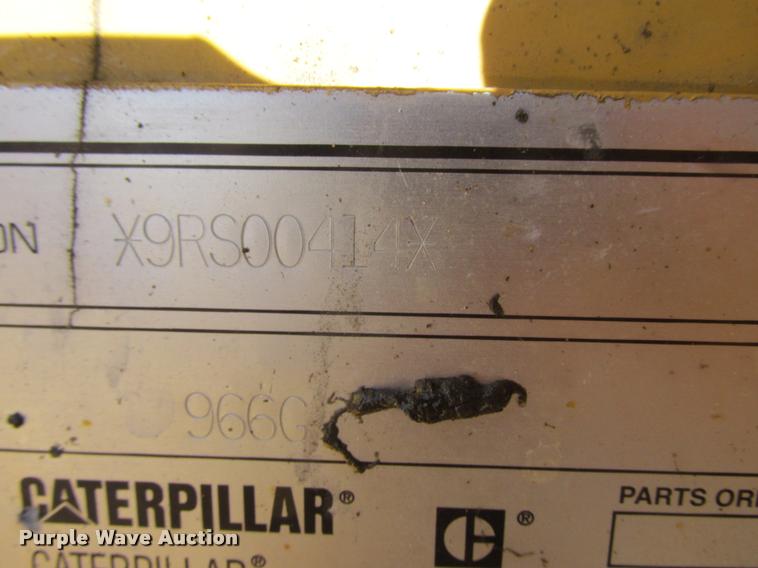 image for item K6226 1999 Caterpillar 966G wheel loader