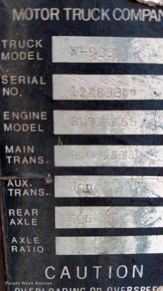 image for item K8103 1972 Kenworth T923 semi truck