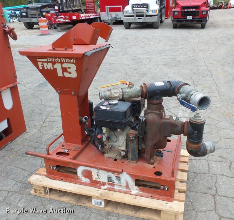 image for item L3556 2006 Ditch Witch FM13 mixer and pump