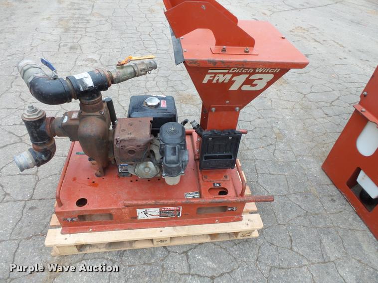 image for item L3556 2006 Ditch Witch FM13 mixer and pump