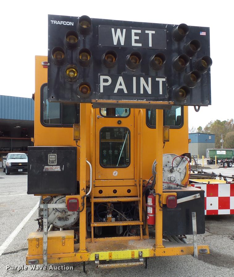 image for item L3579 2003 Sterling Condor paint striper truck