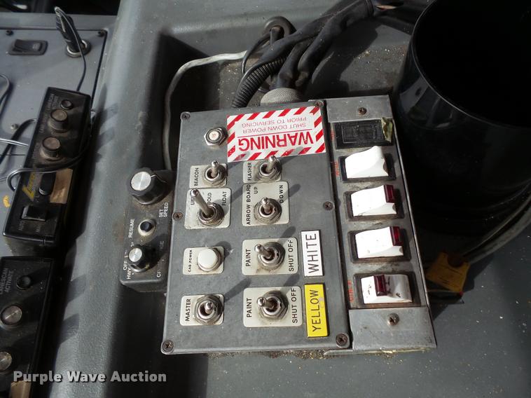 image for item L3579 2003 Sterling Condor paint striper truck