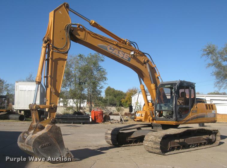 image for item L3906 2006 Case CX210 excavator