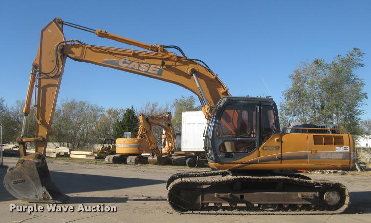 image for item L3906 2006 Case CX210 excavator