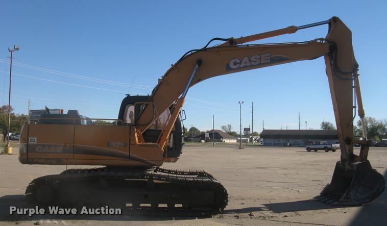 image for item L3906 2006 Case CX210 excavator