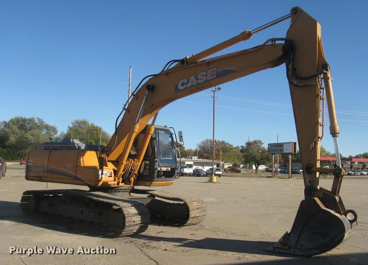 image for item L3906 2006 Case CX210 excavator