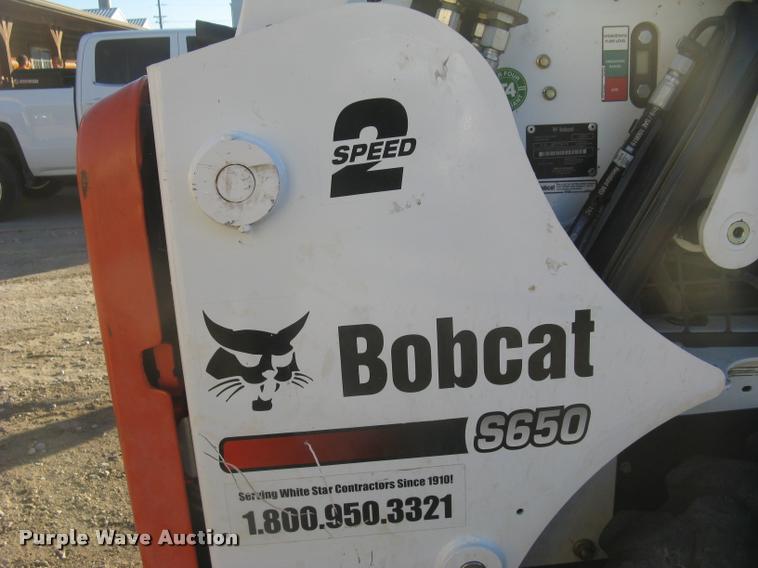 image for item L3909 2014 Bobcat S650 skid steer