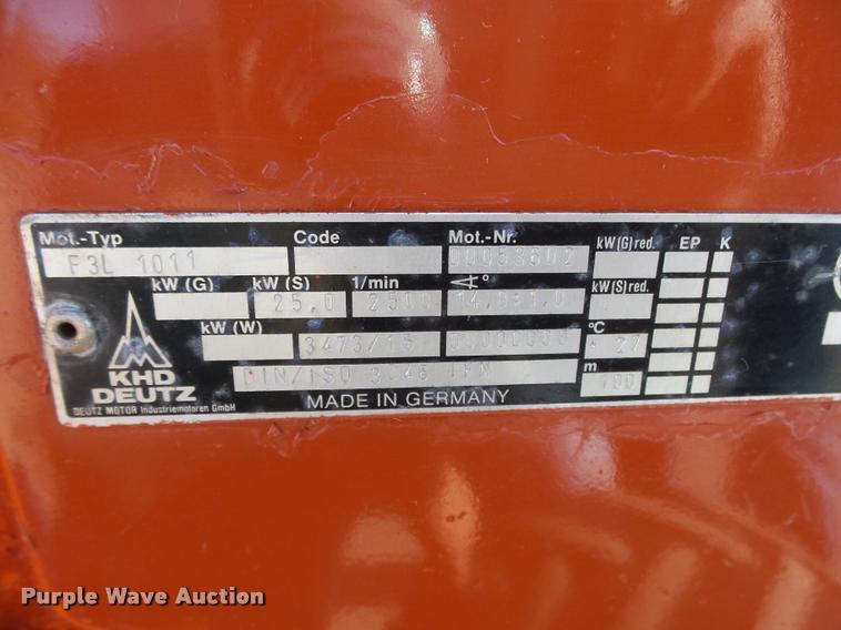 image for item L4124 1995 Ditch Witch 3500 trencher
