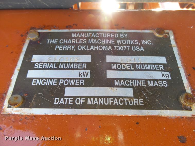 image for item L4124 1995 Ditch Witch 3500 trencher