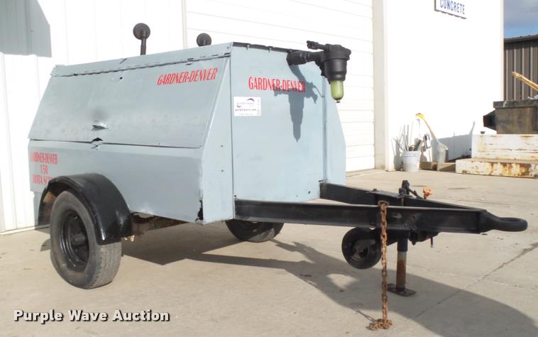 image for item L4188 1972 Gardner Denver 150 Rota Screw air compressor