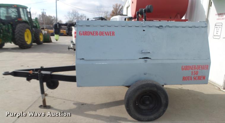 image for item L4188 1972 Gardner Denver 150 Rota Screw air compressor