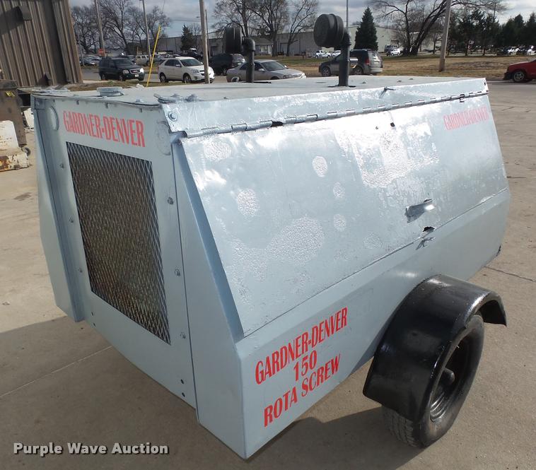 image for item L4188 1972 Gardner Denver 150 Rota Screw air compressor