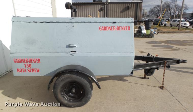 image for item L4188 1972 Gardner Denver 150 Rota Screw air compressor