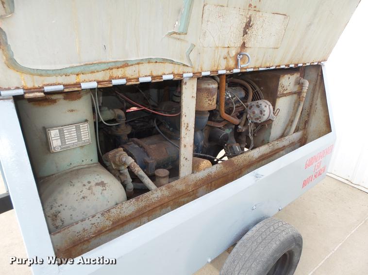 image for item L4188 1972 Gardner Denver 150 Rota Screw air compressor