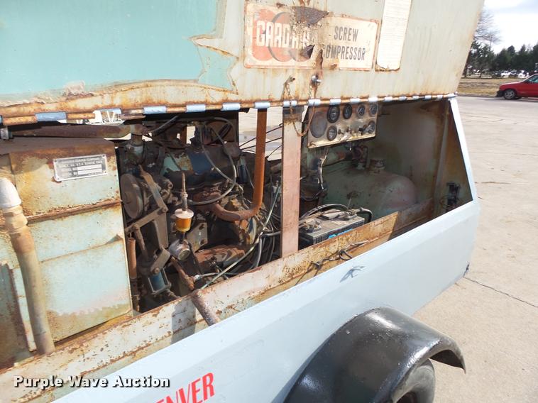 image for item L4188 1972 Gardner Denver 150 Rota Screw air compressor