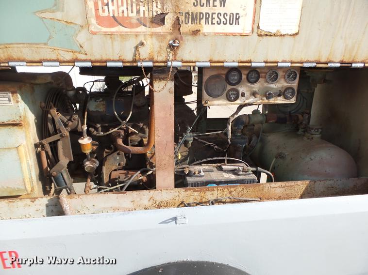 image for item L4188 1972 Gardner Denver 150 Rota Screw air compressor