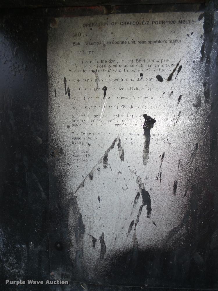 image for item L4190 Crafco EZ Pour 100 tar pot