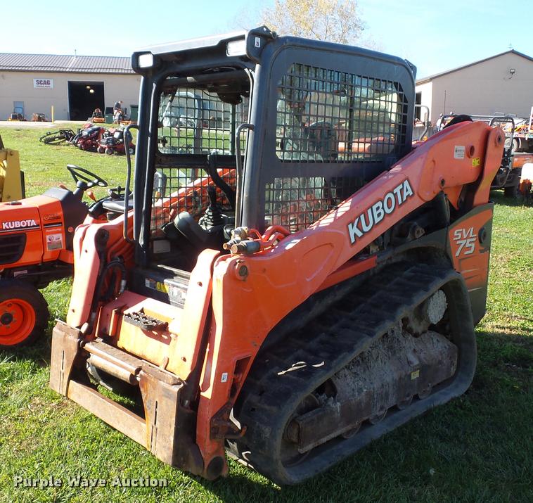 image for item L4462 2012 Kubota SVL75 skid steer