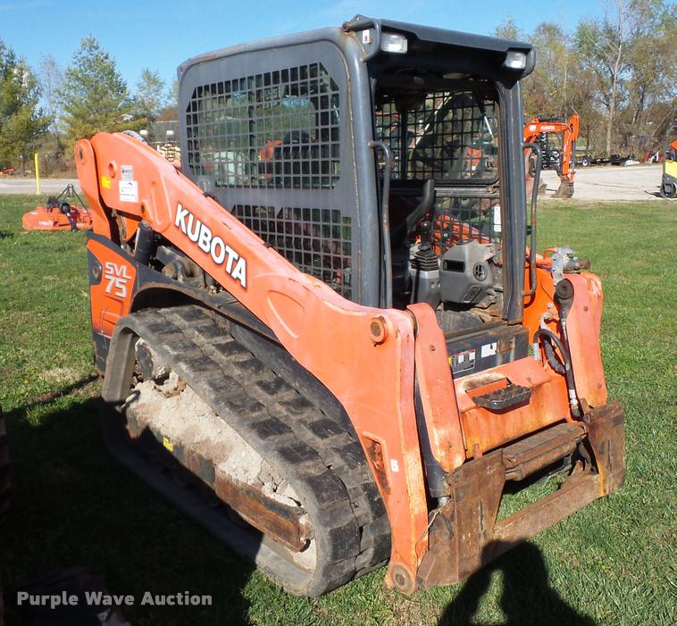 image for item L4462 2012 Kubota SVL75 skid steer