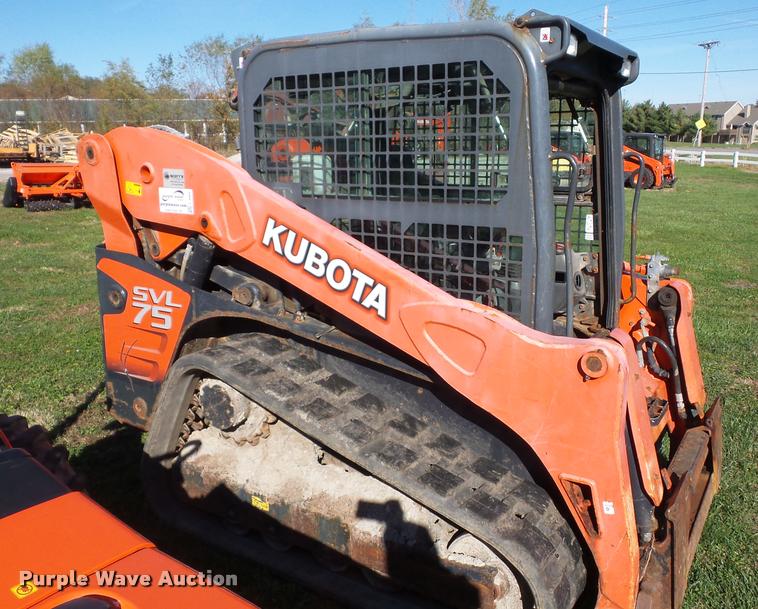 image for item L4462 2012 Kubota SVL75 skid steer