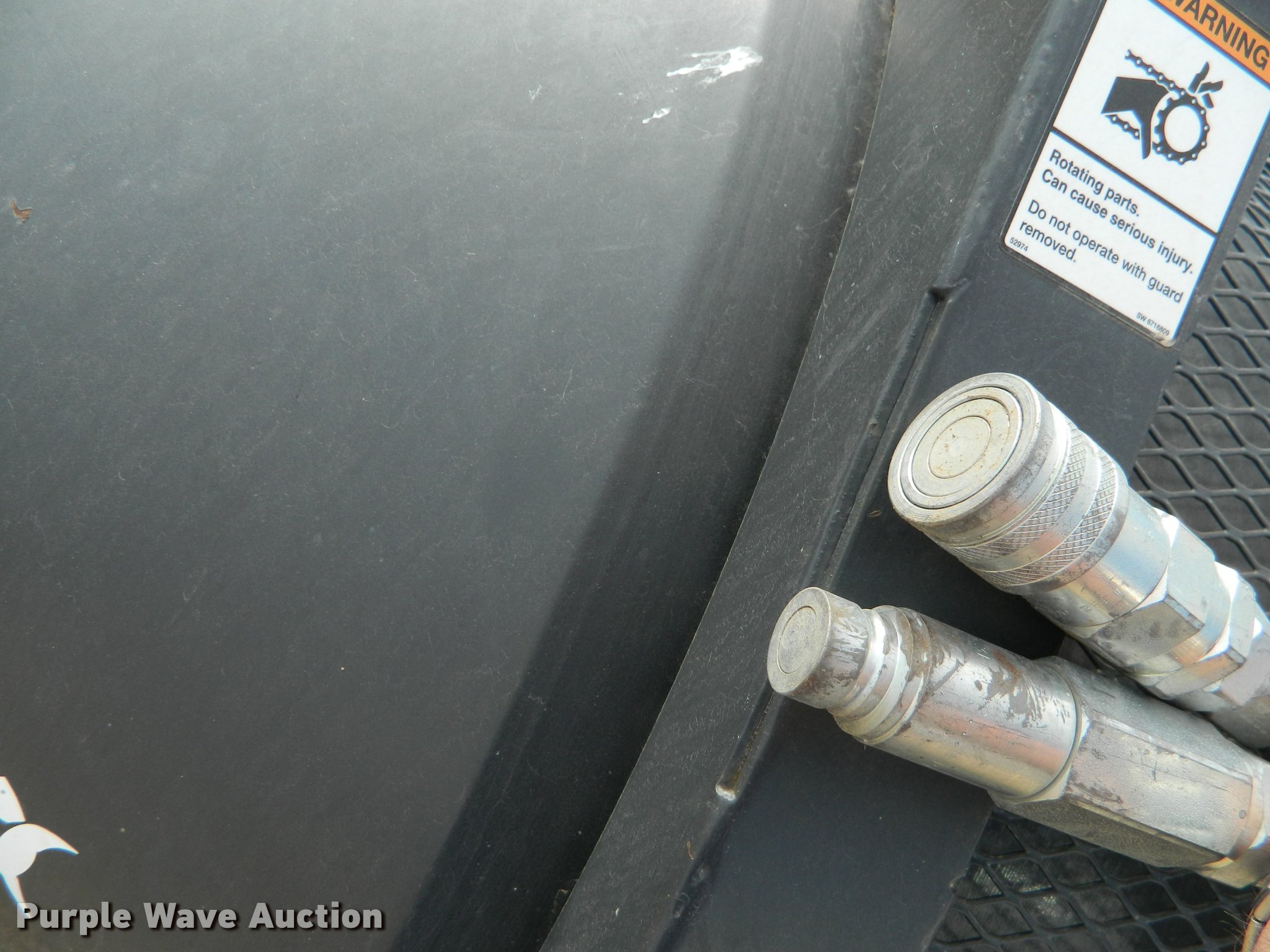 Bobcat skid steer cement mixer in Hays, KS Item J5059 sold Purple Wave