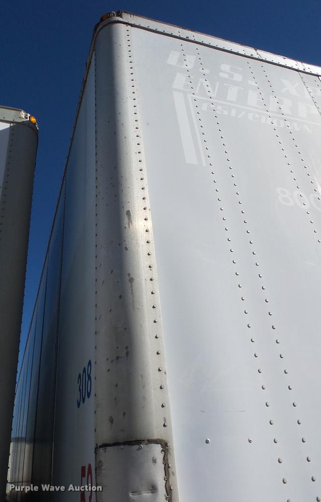 image for item BG9590 1999 Wabash Duraplate dry van trailer