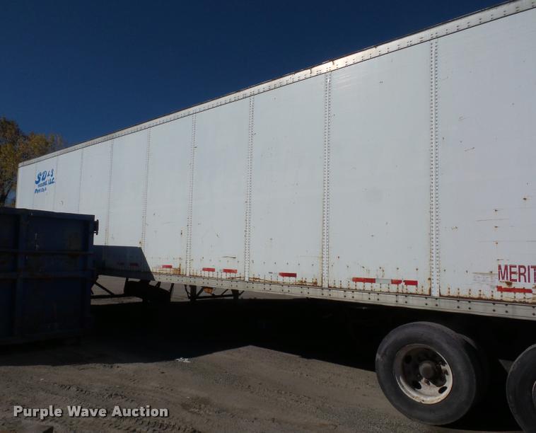 image for item BG9590 1999 Wabash Duraplate dry van trailer