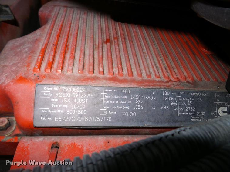 image for item DA2973 Cummins ISX six cylinder turbo diesel engine