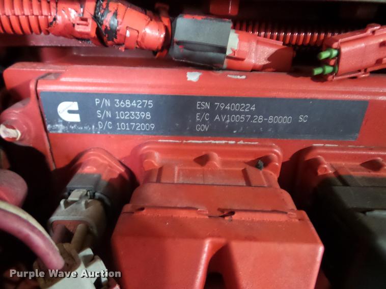 image for item DA2973 Cummins ISX six cylinder turbo diesel engine