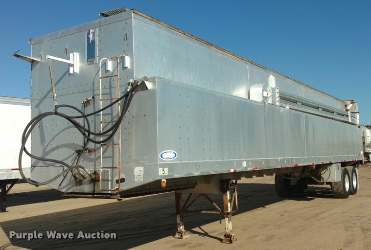 image for item DA4412 1995 Ledwell feed delivery trailer