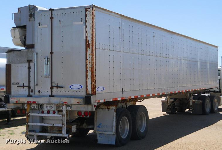 image for item DA4412 1995 Ledwell feed delivery trailer