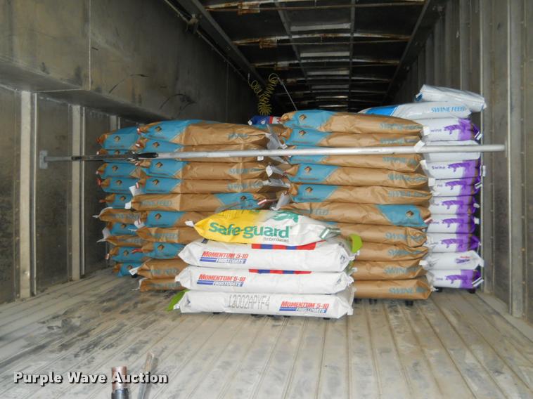 image for item DA4412 1995 Ledwell feed delivery trailer