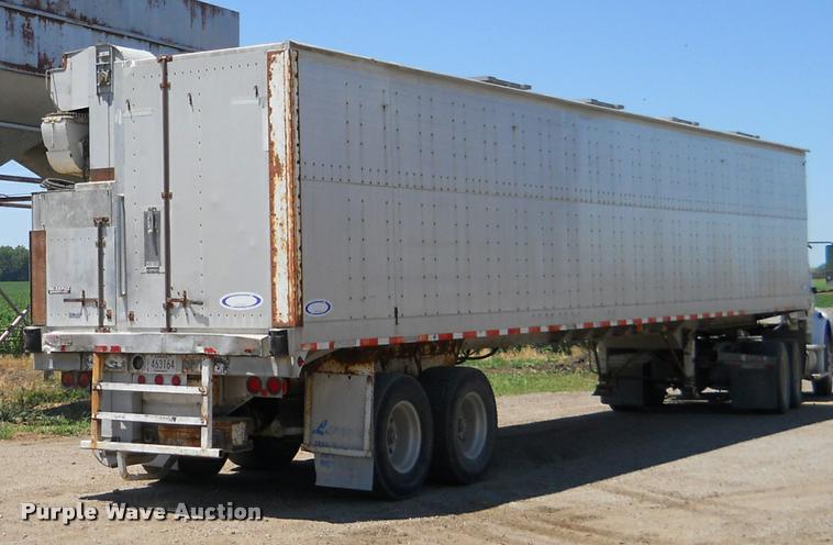 image for item DA4412 1995 Ledwell feed delivery trailer