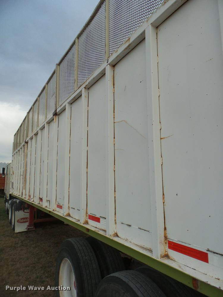 image for item DA5032 2006 Yellow X Trailers live bottom trailer