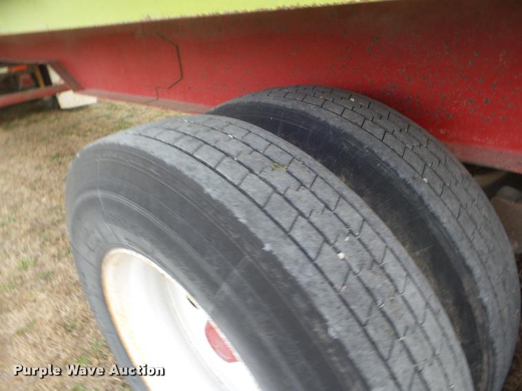 image for item DA5032 2006 Yellow X Trailers live bottom trailer