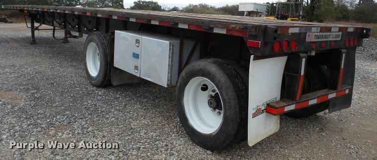image for item DA8983 1995 Transcraft TL2000 W2 flatbed trailer