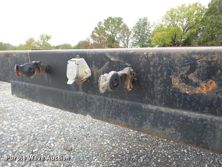 image for item DA8983 1995 Transcraft TL2000 W2 flatbed trailer