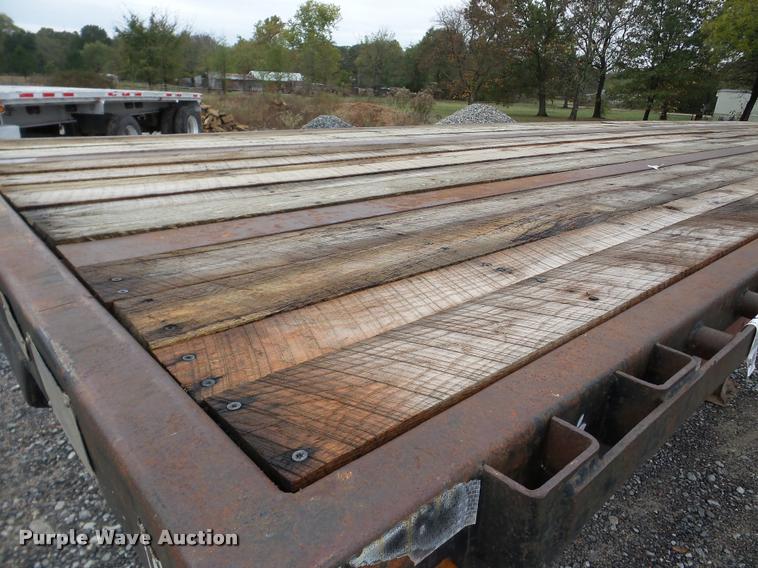 image for item DA8983 1995 Transcraft TL2000 W2 flatbed trailer