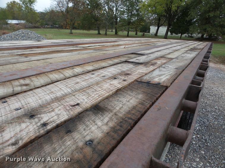 image for item DA8983 1995 Transcraft TL2000 W2 flatbed trailer