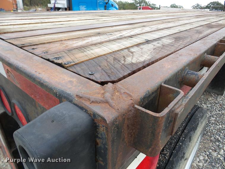 image for item DA8983 1995 Transcraft TL2000 W2 flatbed trailer