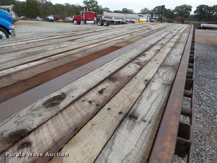 image for item DA8983 1995 Transcraft TL2000 W2 flatbed trailer