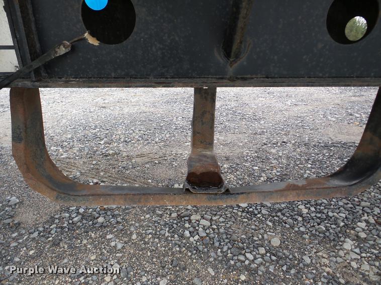 image for item DA8983 1995 Transcraft TL2000 W2 flatbed trailer