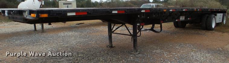 image for item DA8984 1997 Transcraft TL2000 W2 flatbed trailer