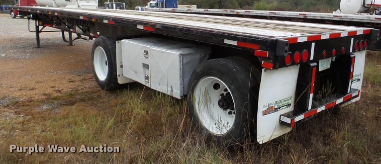 image for item DA8984 1997 Transcraft TL2000 W2 flatbed trailer