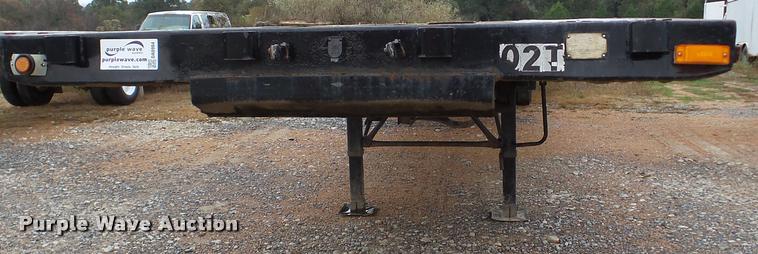 image for item DA8984 1997 Transcraft TL2000 W2 flatbed trailer