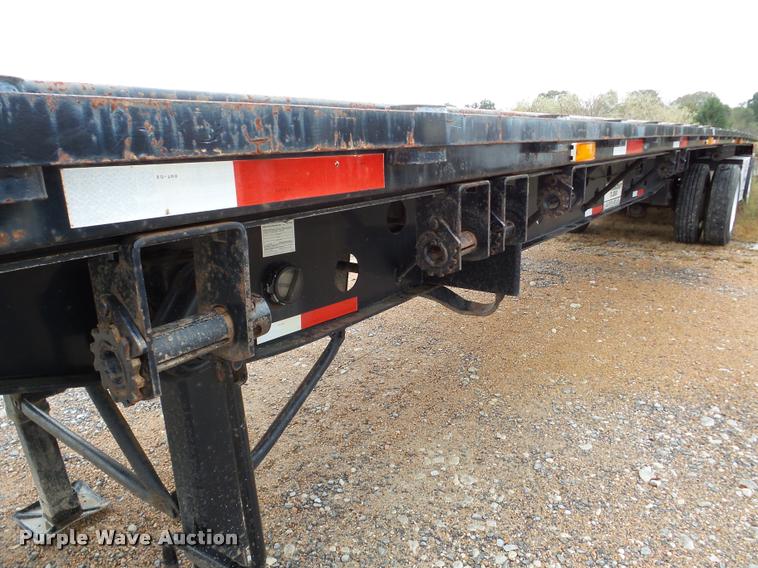 image for item DA8984 1997 Transcraft TL2000 W2 flatbed trailer
