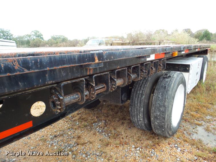 image for item DA8984 1997 Transcraft TL2000 W2 flatbed trailer