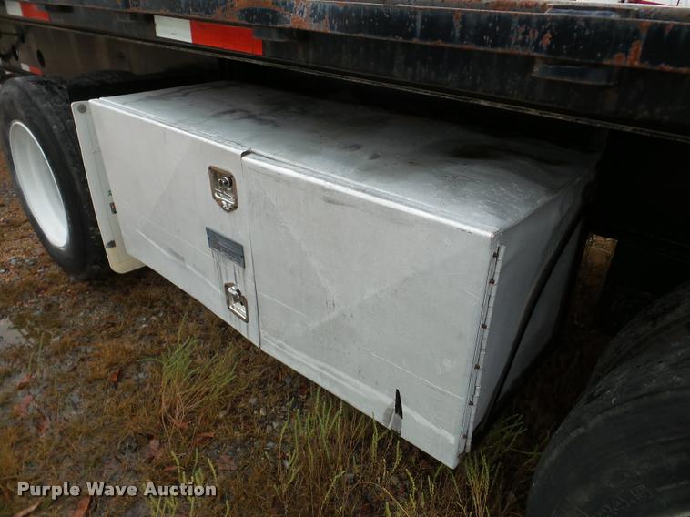 image for item DA8984 1997 Transcraft TL2000 W2 flatbed trailer